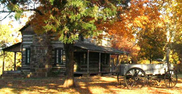 Image of the Latta House located at Prairie Grove Battlefield State Park